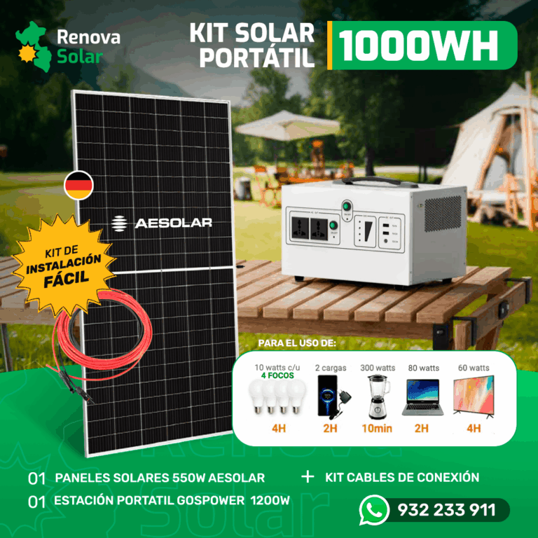 Kit Solar Portátil